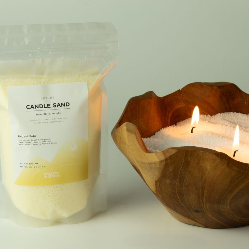 Duftkerzensand - Staubrose - Maison de Roses - 300g