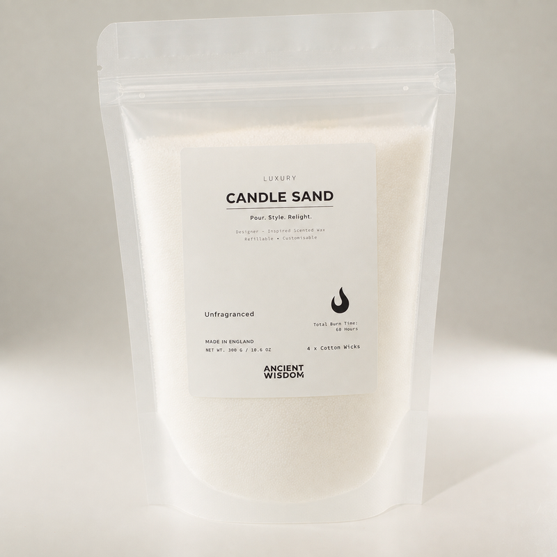 duftfreier Kerzensand - Weiß - 300 g