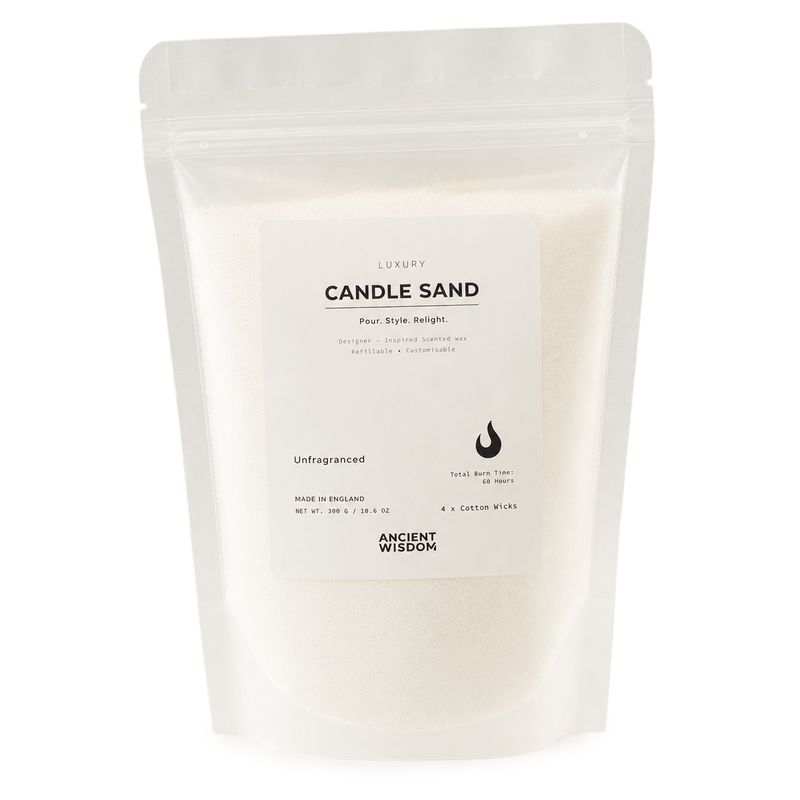 duftfreier Kerzensand - Weiß - 300 g