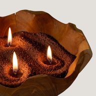 Duftkerzensand - Mocha Braun - Karmesin-Kristall - 300 g
