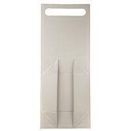 Flach verpackte Geschenkbox - Medium Geschenkkorb (24x18.2x8cm) - Weiß