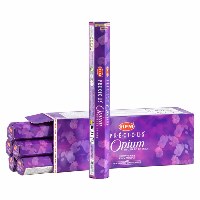 HEM Sechseckiges Räucherwerk - Edles Opium