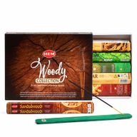 HEM sechseckiges Räucherwerk - Holzkollektion und Aschefänger (Sortimentspackung 6)