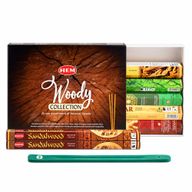 HEM sechseckiges Räucherwerk - Holzkollektion und Aschefänger (Sortimentspackung 6)