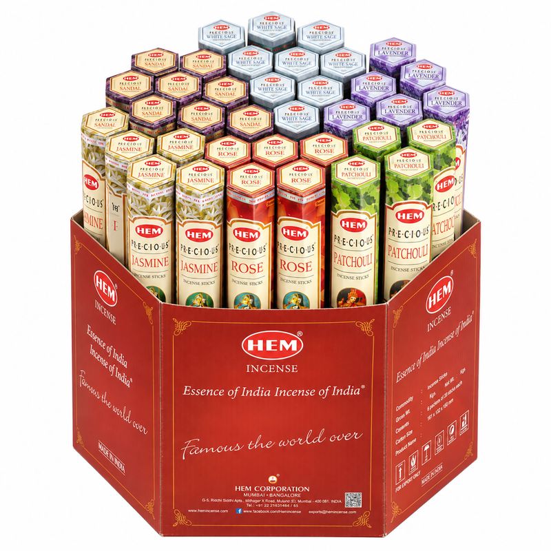 HEM Hexaganal Incence - Starterpaket - Beliebte Kollektion