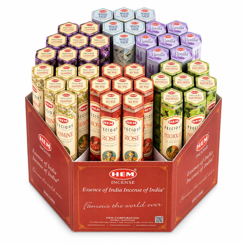 HEM Hexaganal Incence - Starterpaket - Beliebte Kollektion