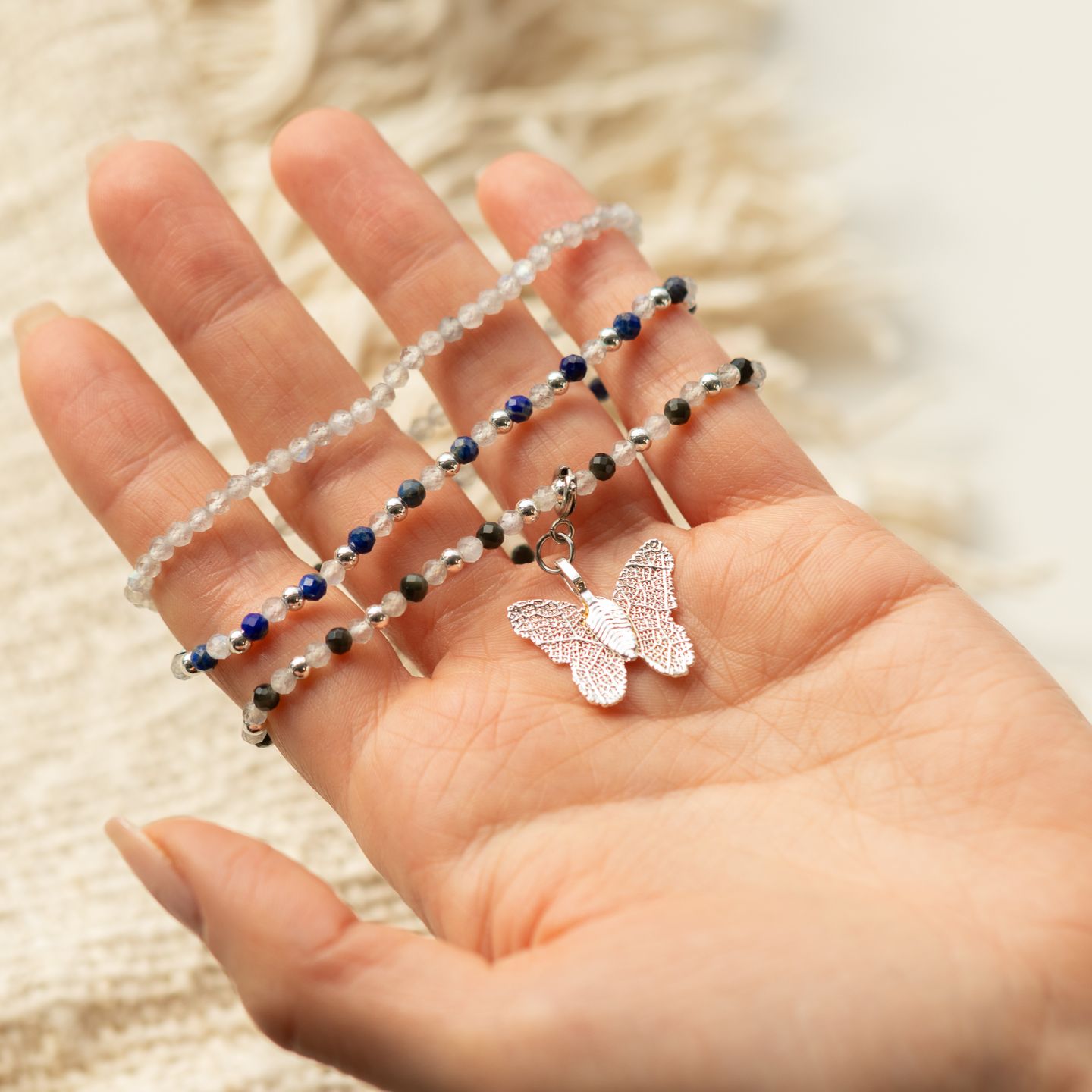 Nymph Spirit Edelsteinarmband-Set