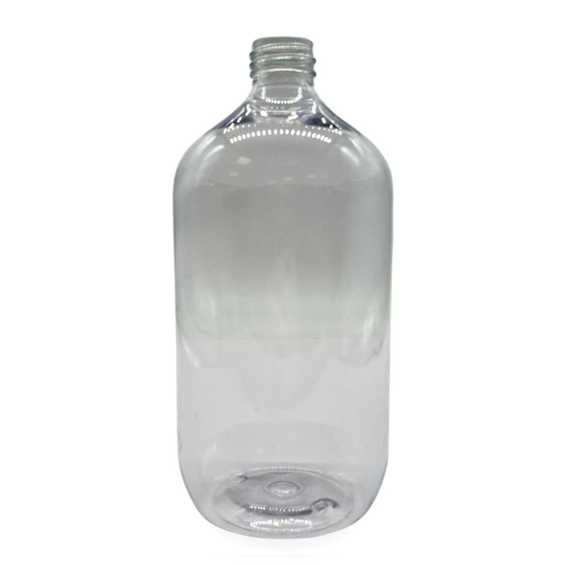 Boston-Flasche aus klarem Kunststoff – 1000 ml