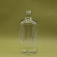 Transparente Boston-Flasche aus Kunststoff – 500 ml