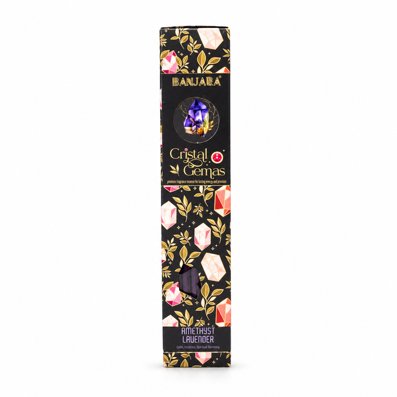 Banjara Kristall-Edelsteine – Amethyst Lavendel