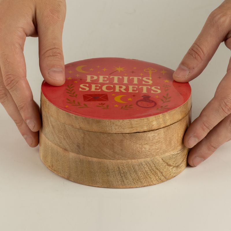 Runde emaillierte Dose – Petite Secrets