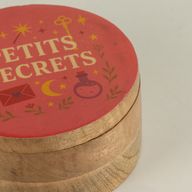Runde emaillierte Dose – Petite Secrets