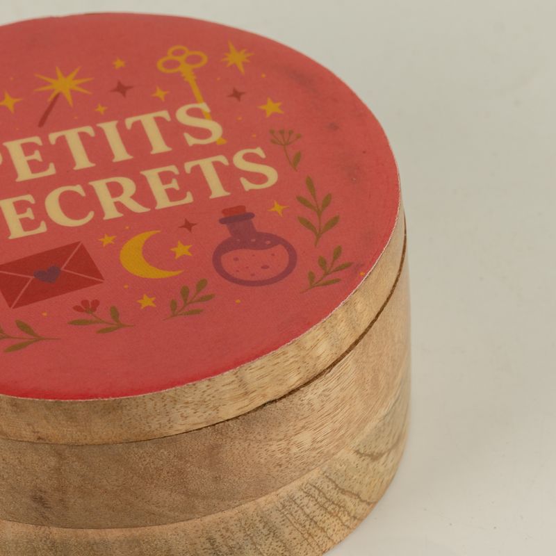 Runde emaillierte Dose – Petite Secrets