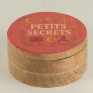 Runde emaillierte Dose – Petite Secrets