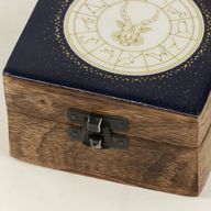 Kleine emaillierte Dose – Steinbock