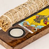 Großer emaillierter Salbei-Stäbchenhalter – The Fool
