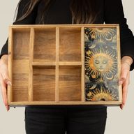 Sun Goddess Tarot-Tablett mit Kartenhalter