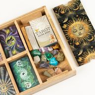 Sun Goddess Tarot-Tablett mit Kartenhalter