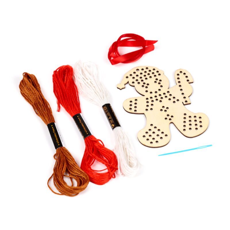 Jingle Bunch Weihnachts-Kreuzstich-DIY-Dekoration