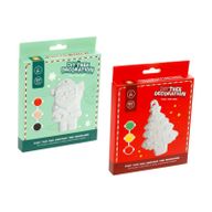 Jingle Bunch DIY-Weihnachtsbaumschmuck zum Selbstbemalen