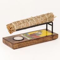 Großer emaillierter Salbeibündel-Halter Starter-Set (4 x 6 Designs)