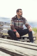 Größe M – Nomad Sari Himalayan Soul Jacke – Mantra-Grün