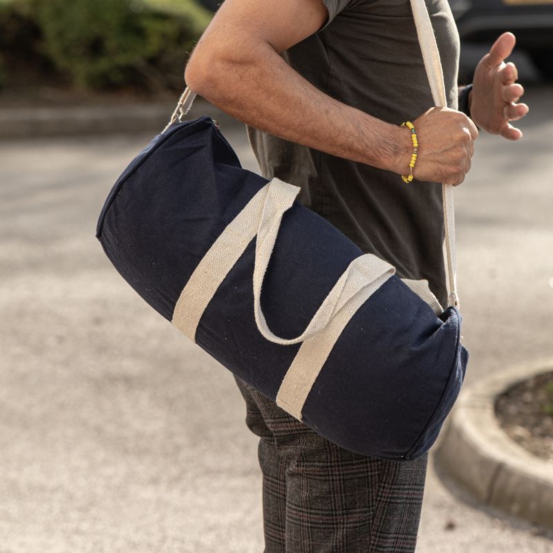Turnbeutel aus Baumwoll-Canvas – „Don’t Quit“ Gym Bag Starter-Set