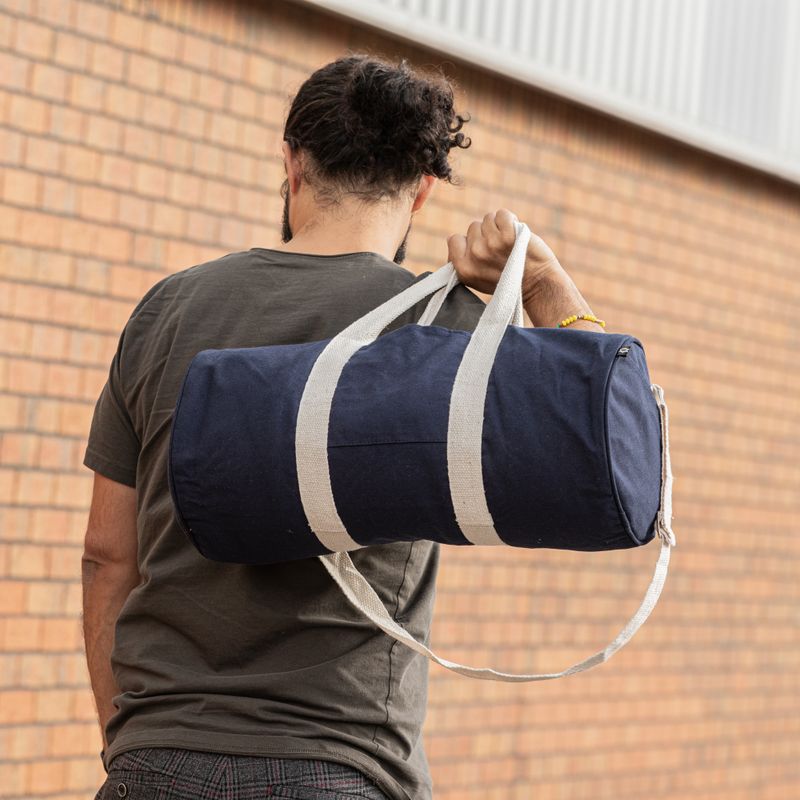 Turnbeutel aus Baumwoll-Canvas – „Don’t Quit“ Gym Bag Starter-Set