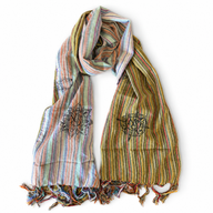 Nomad Sari Travel Blessing Schals Starter-Set – 72 Schals + GRATIS Verkaufsständer