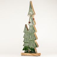 Lost in the Forest – Groß – Doppelte emaillierte Bäume – (45x15x2,5cm)