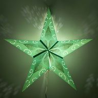 Sternlampe – Green Festival – fünfzackig – 60 cm