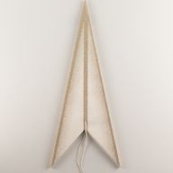 Sternlampe - Super Nova Champagner Glitzer, neun Zacken - 90 cm