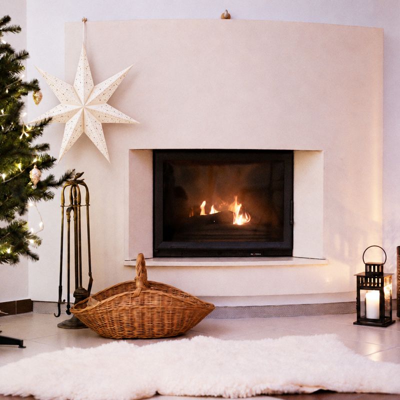 Sternlampe - Calm Cream - sieben Zacken - 60 cm