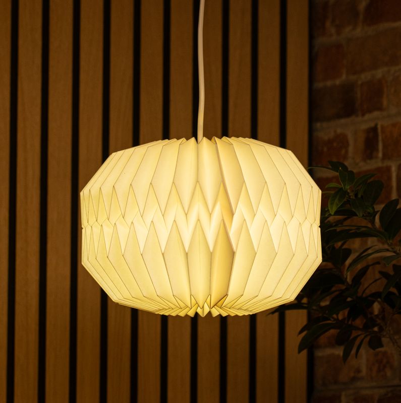 Deckenlampe im Origami-Stil – Klein
