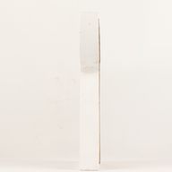 Engel aus Mangoholz – geweißt mit Eisen-Dekorausschnitt – 22cm