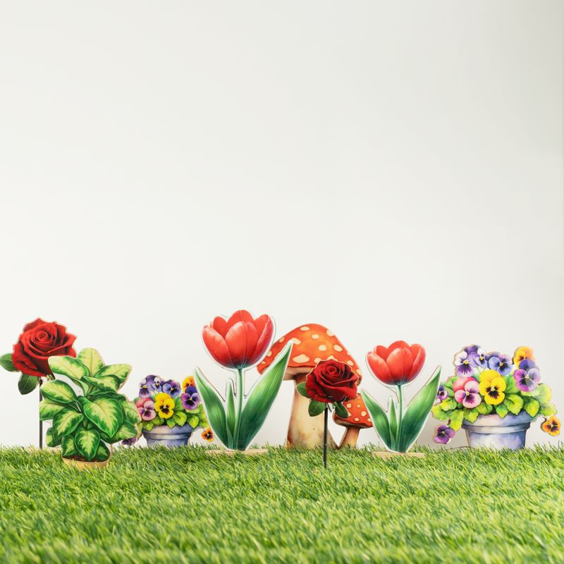 Zimmerpflanzen aus Holz – Mini-Dschungelpflanze