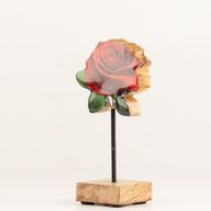 Pflanzen aus Holz – Mini-Rose (Einzelstück)