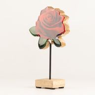 Holzpflanzen – Mittelgroße einzelne Rose