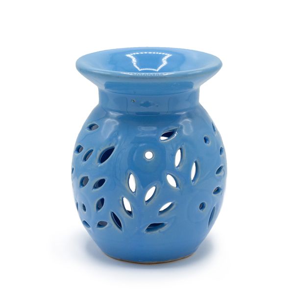 Blumen- Duftlampe - Blau