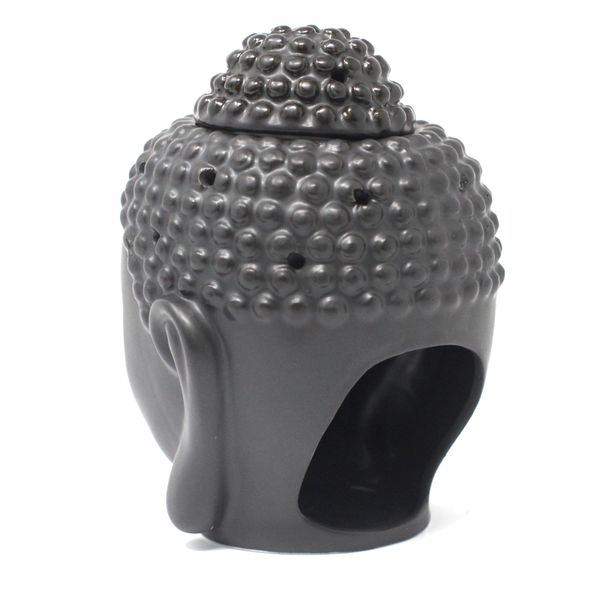 Budakopf Duftlampe - Schwarz