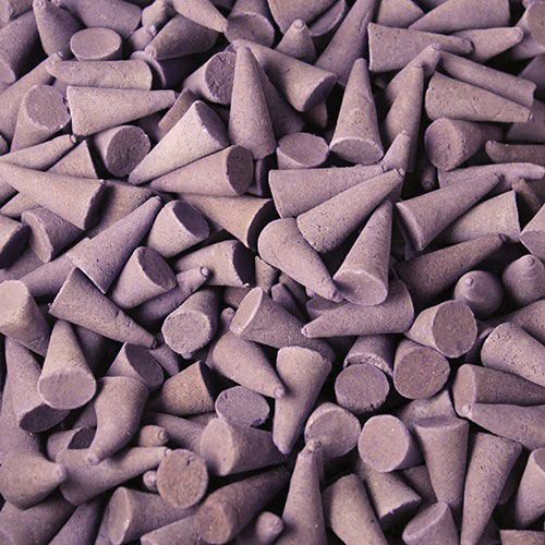 Lose Räucherkegel aus Indien (ca. 850 St.) Lavendel