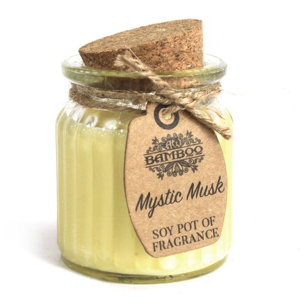 Mystischer Moschus - Sojakerzen im Glas