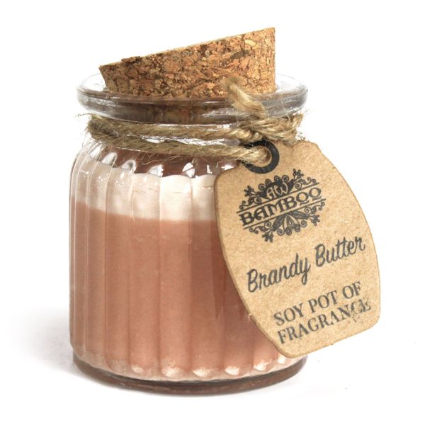 Brandy Butter - Sojakerzen im Glas