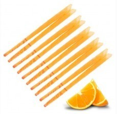 10x Ohrenkerzen parfümierte Ohrenkerzen - süße Orange