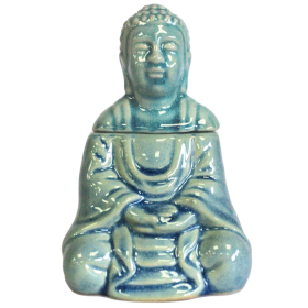 Sitzender Blauer Buddha Duftlampe