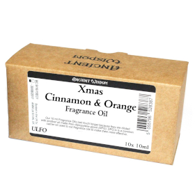 10x 10 ml Weihnachtszimt & Orange -ohne Etikett