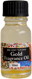 10x Duftöle - Gold (Weihnachtsetikett)