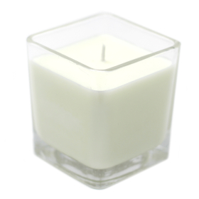 6x Soja Kerzen ohne Etikett in Glass Kerze - Gurke & Minze