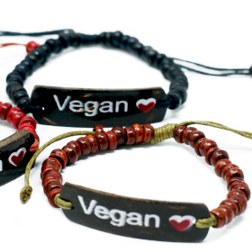 6x Coco Slogan Armband - Vegan