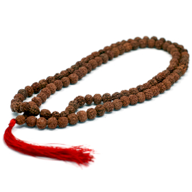 3x 108 Rudraksha Mala - Braun